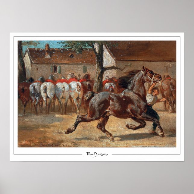 Affiche d'art Rosa Bonheur Zedign #20 (Devant)