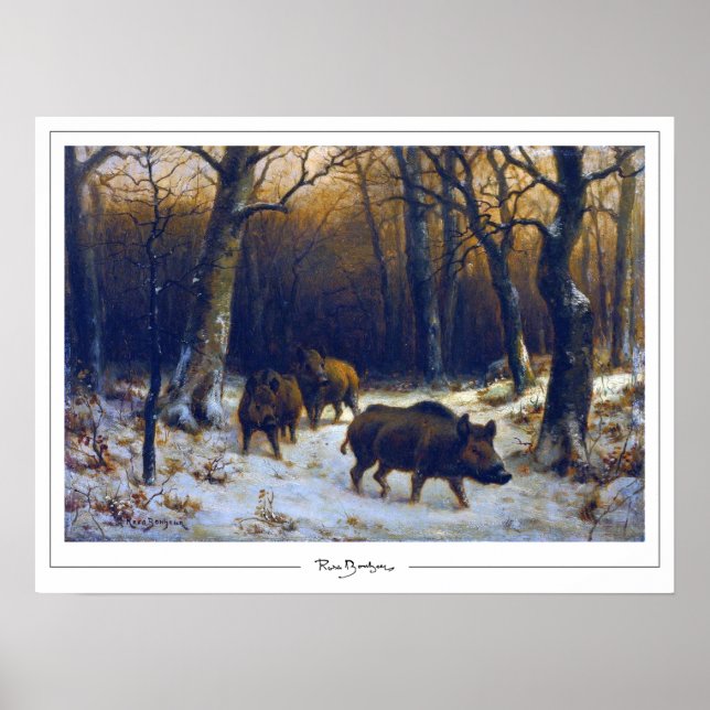 Affiche d'art Rosa Bonheur Zedign #53 (Devant)