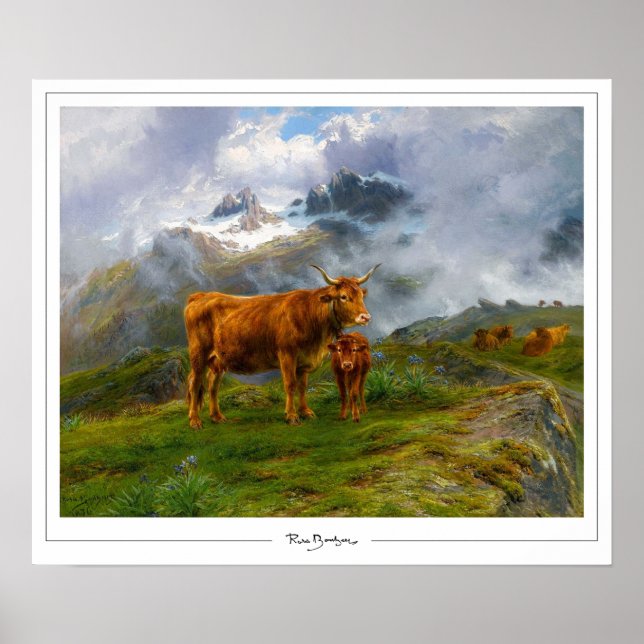 Affiche d'art Rosa Bonheur Zedign #65 (Devant)