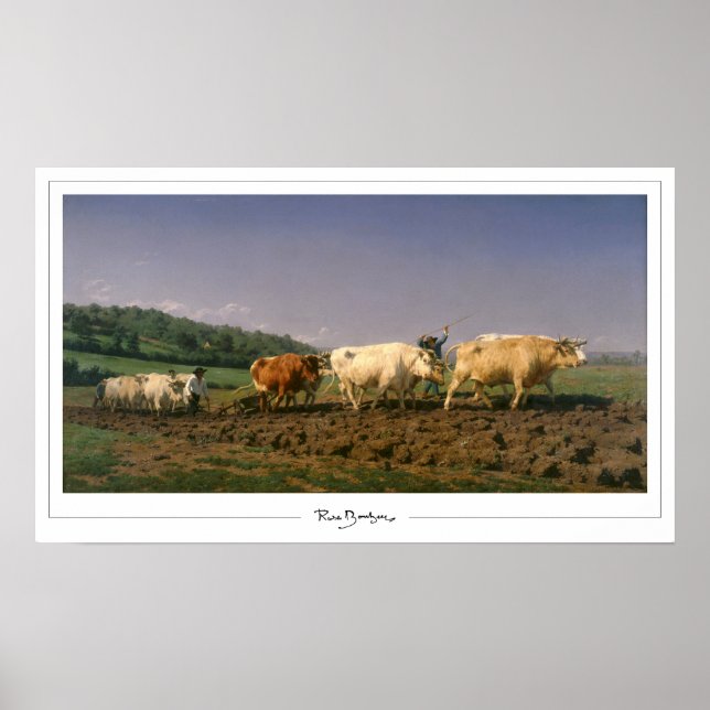 Affiche d'art Rosa Bonheur Zedign #68 (Devant)