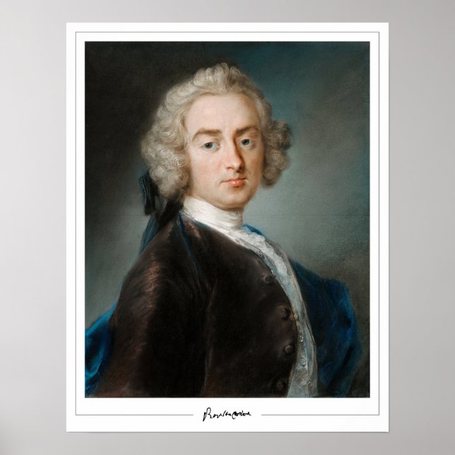 Affiche d'art Rosalba Carriera Zedign #16 (Devant)