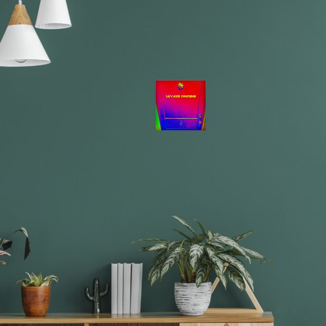 Affiche d'art Savourez Sunshine (Salon 1)