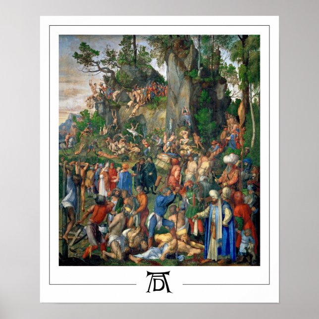 Affiche d'art Zedign d'Albrecht Dürer #97 (Devant)