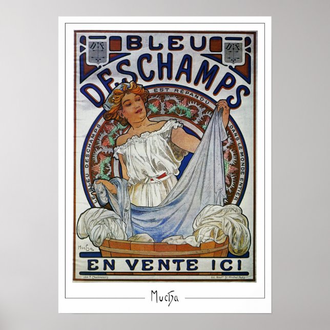 Affiche d'art Zedign d'Alphonse Mucha #11 (Devant)