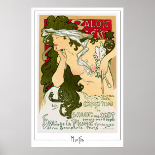 Affiche d'art Zedign d'Alphonse Mucha #115