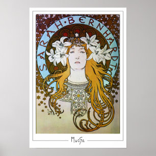 Affiche d'art Zedign d'Alphonse Mucha #122