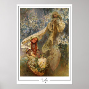 Affiche d'art Zedign d'Alphonse Mucha #165