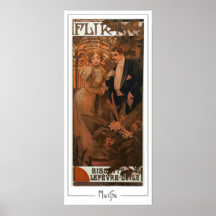 Affiche d'art Zedign d'Alphonse Mucha #183