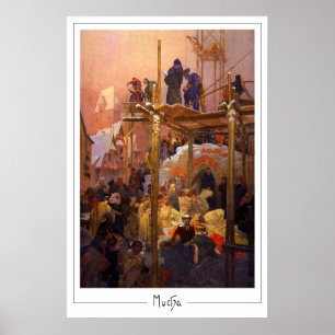 Affiche d'art Zedign d'Alphonse Mucha #187