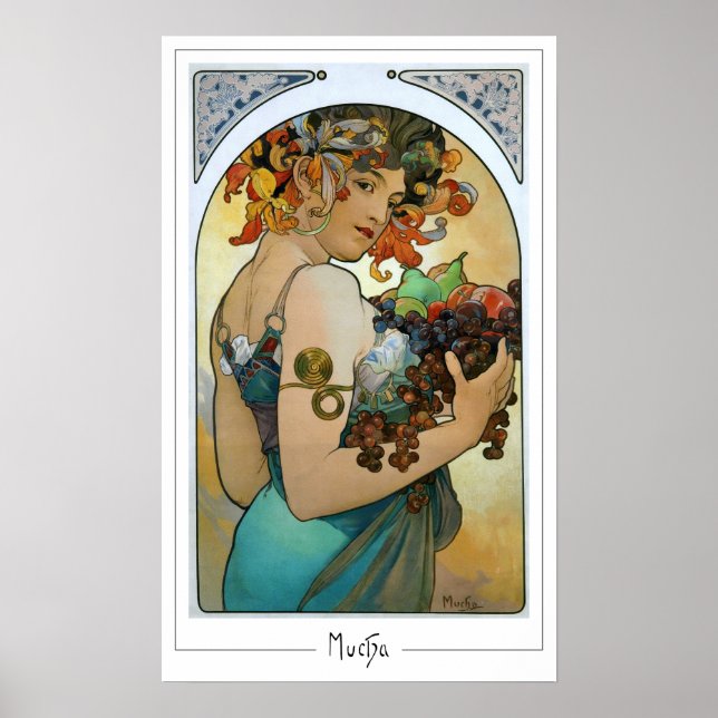 Affiche d'art Zedign d'Alphonse Mucha #220 (Devant)