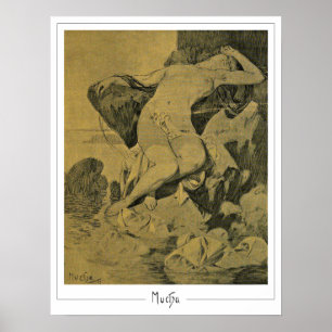 Affiche d'art Zedign d'Alphonse Mucha #242