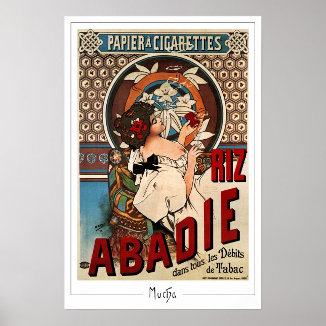 Affiche d'art Zedign d'Alphonse Mucha #339 (Devant)
