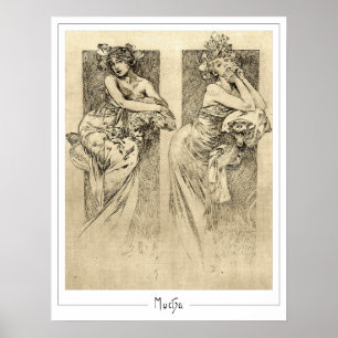 Affiche d'art Zedign d'Alphonse Mucha #49
