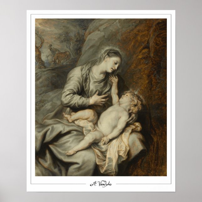 Affiche d'art Zedign d'Anthony van Dyck #849 (Devant)