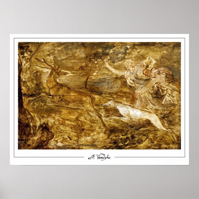 Affiche d'art Zedign d'Anthony van Dyck #877 (Devant)