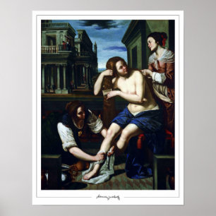 Affiche d'art Zedign d'Artemisia Gentileschi #73