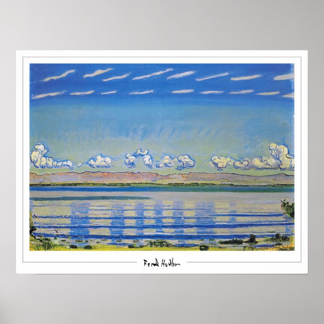 Affiche d'art Zedign de Ferdinand Hodler #124 (Devant)