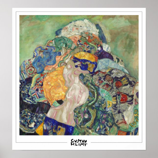 Affiche d'art Zedign de Gustav Klimt #2 (Devant)
