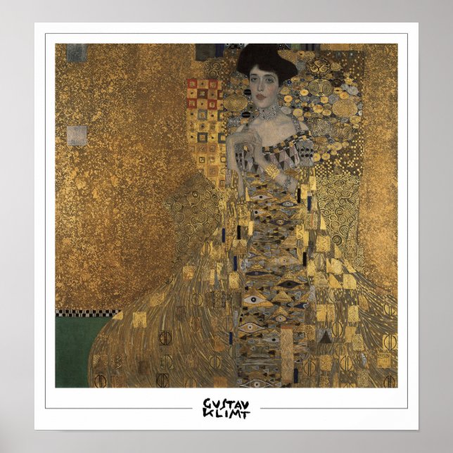 Affiche d'art Zedign de Gustav Klimt #5 (Devant)