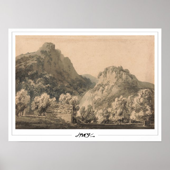 Affiche d'art Zedign de JMW Turner #449 (Devant)