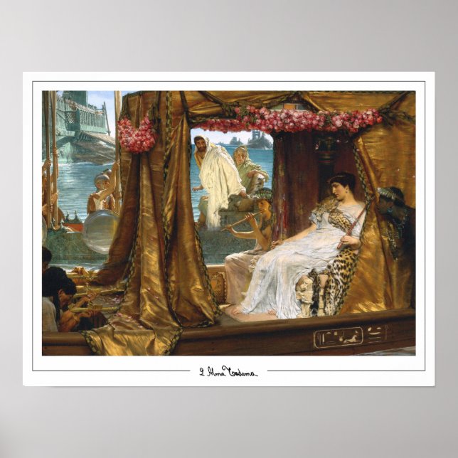 Affiche d'art Zedign de Lawrence Alma-Tadema #8 (Devant)