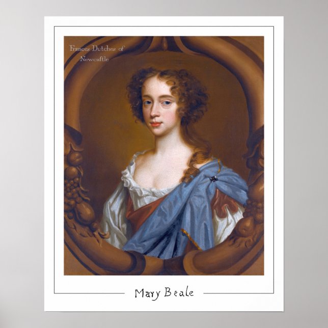 Affiche d'art Zedign de Mary Beale #3 (Devant)