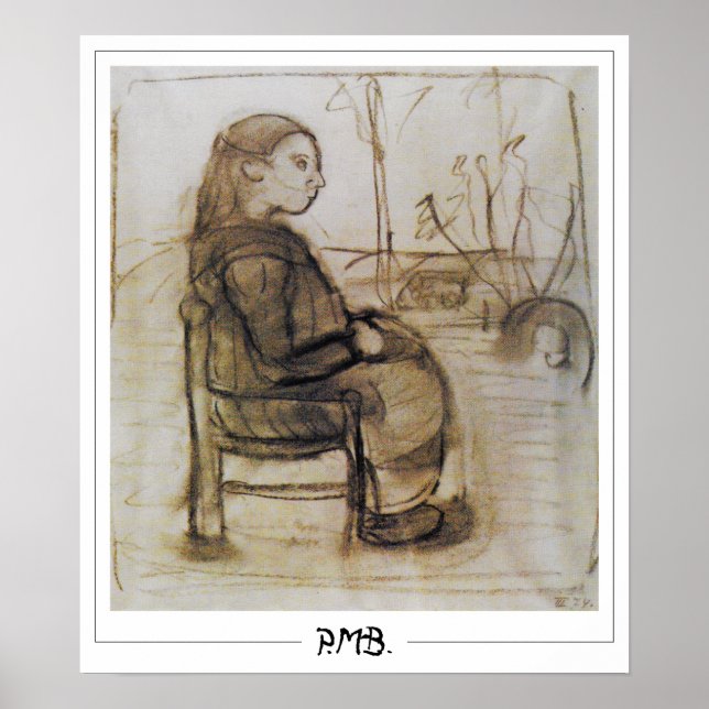 Affiche d'art Zedign de Paula Modersohn-Becker #10 (Devant)