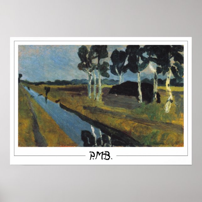 Affiche d'art Zedign de Paula Modersohn-Becker #18 (Devant)