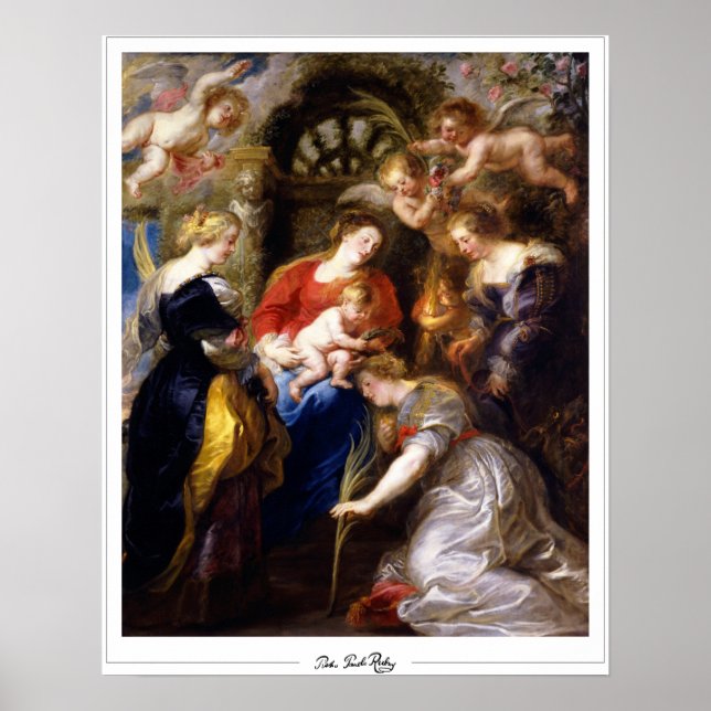 Affiche d'art Zedign de Pierre Paul Rubens #38 (Devant)