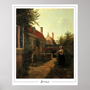 Affiche d'art Zedign de Pieter de Hooch #5
