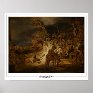 Affiche d'art Zedign de Rembrandt van Rijn #13