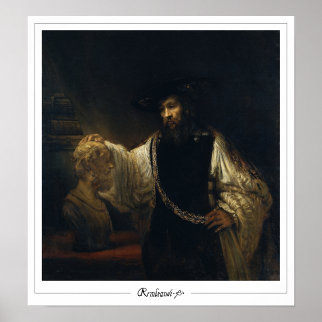 Affiche d'art Zedign de Rembrandt van Rijn #21 (Devant)