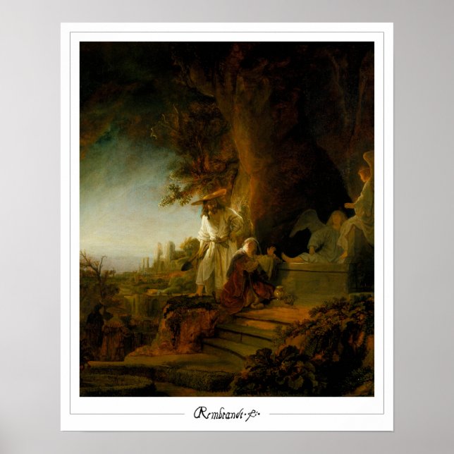 Affiche d'art Zedign de Rembrandt van Rijn #32 (Devant)
