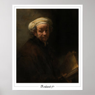 Affiche d'art Zedign de Rembrandt van Rijn #373