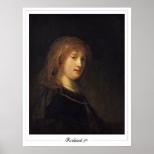 Affiche d'art Zedign de Rembrandt van Rijn #4