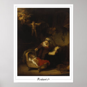 Affiche d'art Zedign de Rembrandt van Rijn #672