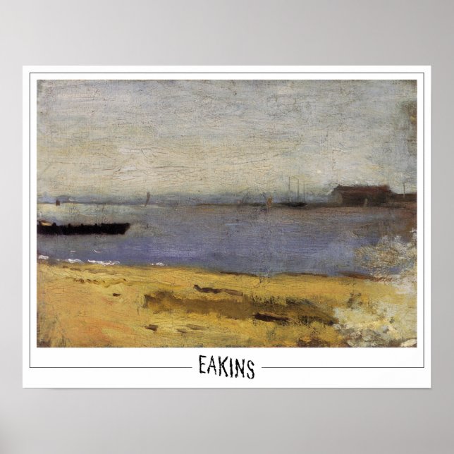 Affiche d'art Zedign de Thomas Eakins #130 (Devant)