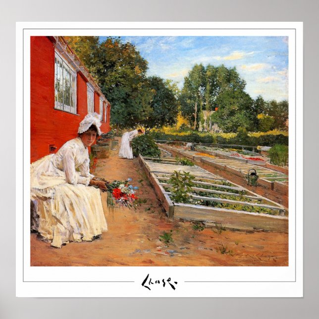Affiche d'art Zedign de William Merritt Chase #201 (Devant)