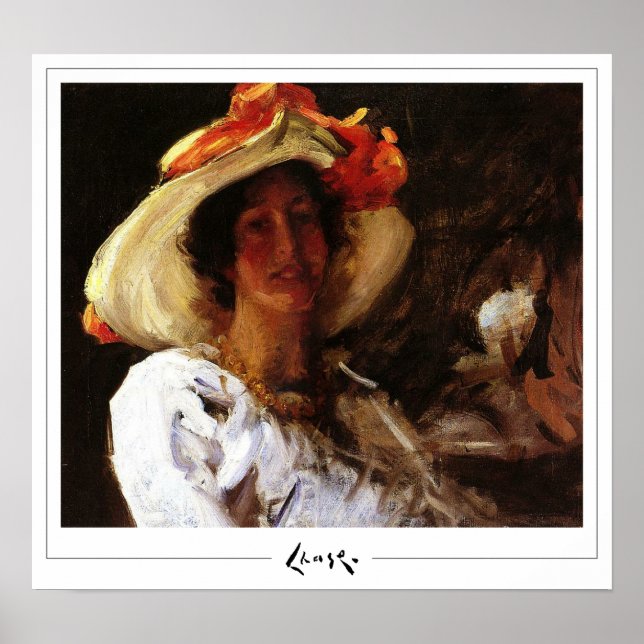 Affiche d'art Zedign de William Merritt Chase #266 (Devant)