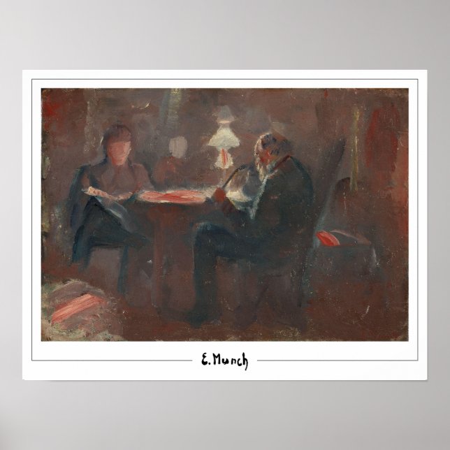 Affiche d'art Zedign d'Edvard Munch #574 (Devant)
