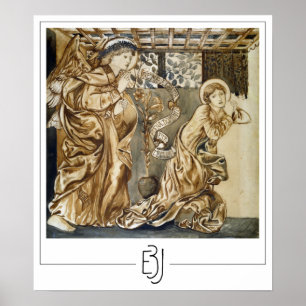 Affiche d'art Zedign d'Edward Burne-Jones #29