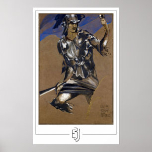 Affiche d'art Zedign d'Edward Burne-Jones #7