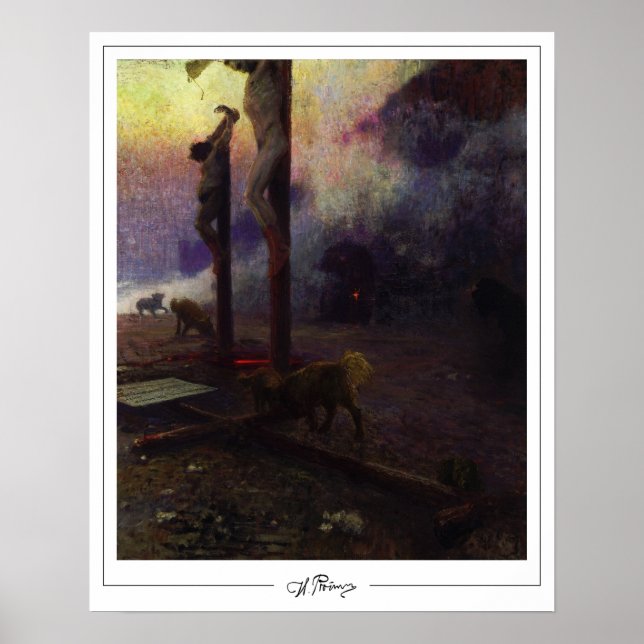 Affiche d'art Zedign d'Ilya Repin #201 (Devant)