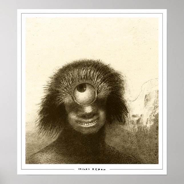 Affiche d'art Zedign d'Odilon Redon #496 (Devant)