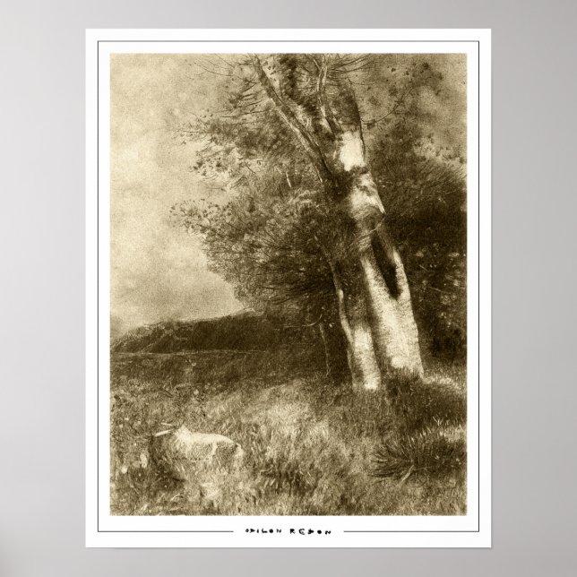 Affiche d'art Zedign d'Odilon Redon #565 (Devant)