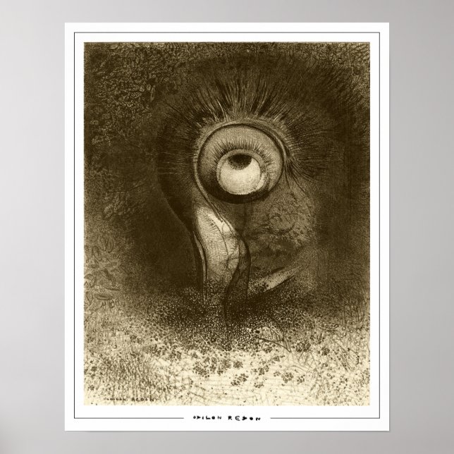 Affiche d'art Zedign d'Odilon Redon #675 (Devant)
