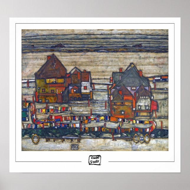 Affiche d'art Zedign Egon Schiele #13 (Devant)