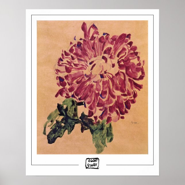 Affiche d'art Zedign Egon Schiele #222-3 (Devant)
