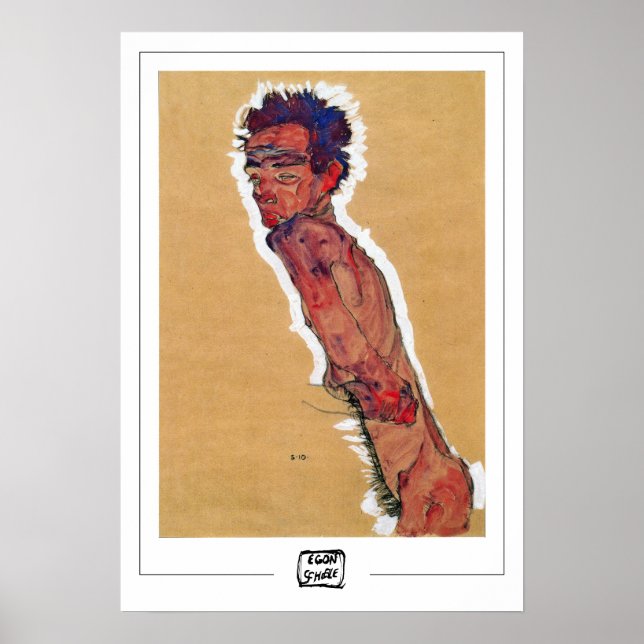 Affiche d'art Zedign Egon Schiele #286 (Devant)
