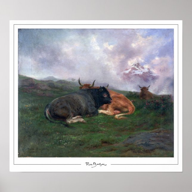 Affiche d'art Zedign Rosa Bonheur #19 (Devant)